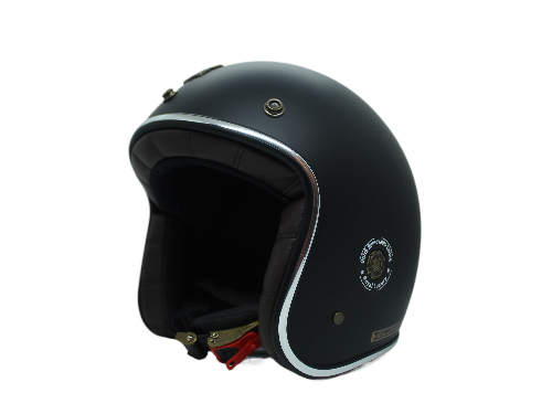 CASCO PARA MOTO - ROYAL M-20D / NEGRO / MATE