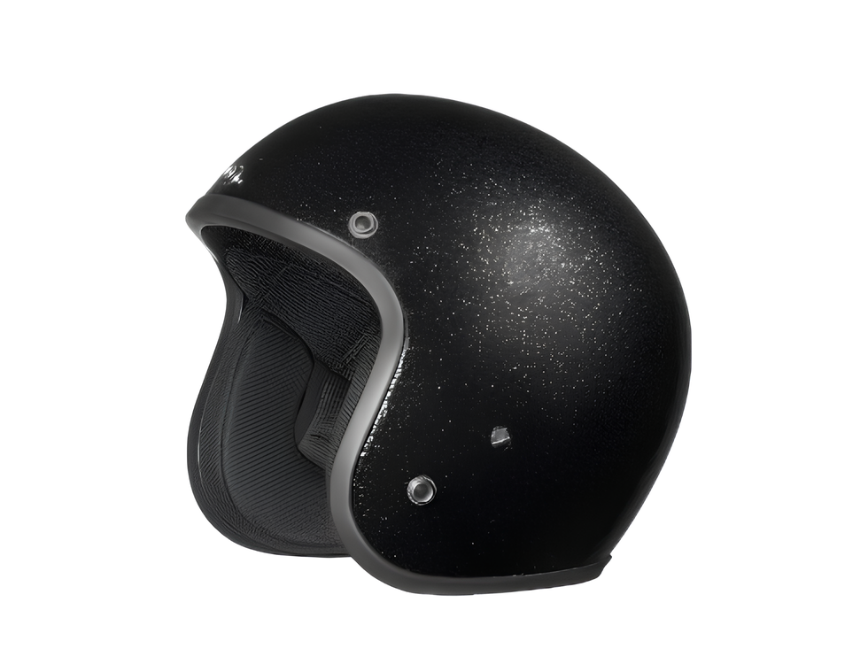 CASCO PARA MOTO - DAYTONA / BLACK / METAL FLAKE