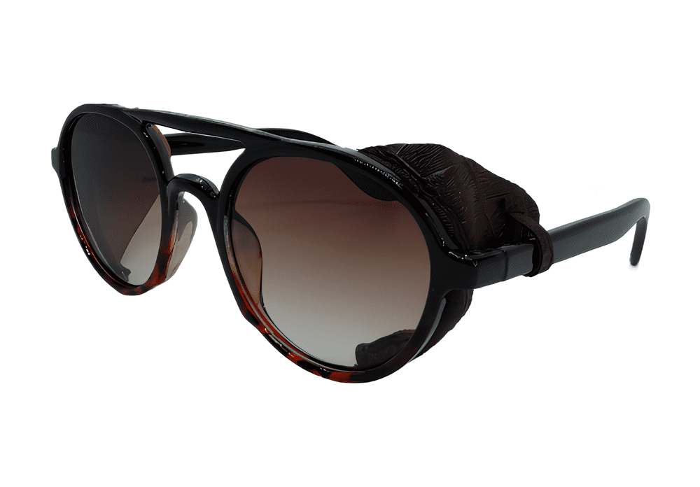 ROYAL - LENTES DE SOL - CUERO / MARRON