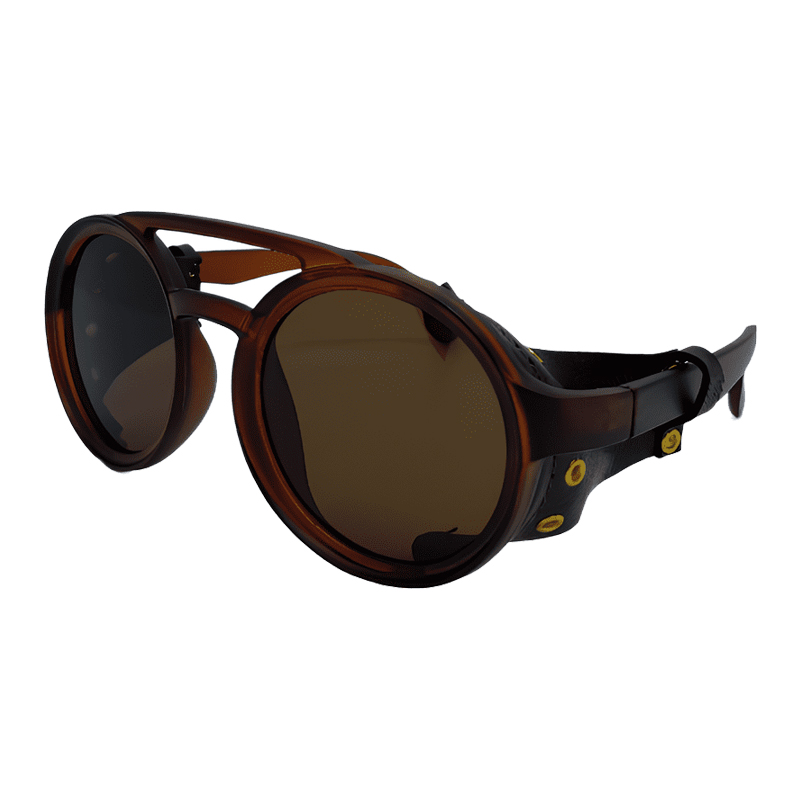 ROYAL - LENTES DE SOL - CUERO / MARRON