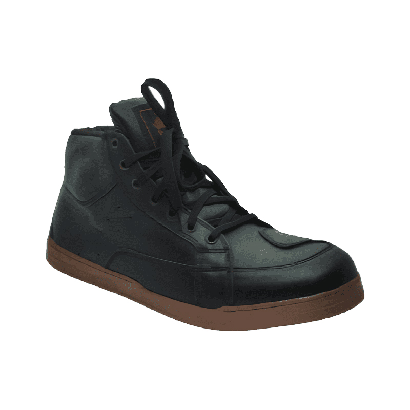 BOTINES DE CUERO - ROYAL BRATT - NEGROS SUELA MARRON