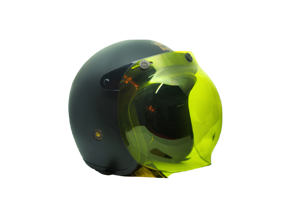 BURBUJA PARA CASCO DE MOTO - ROYAL / AMARILLO