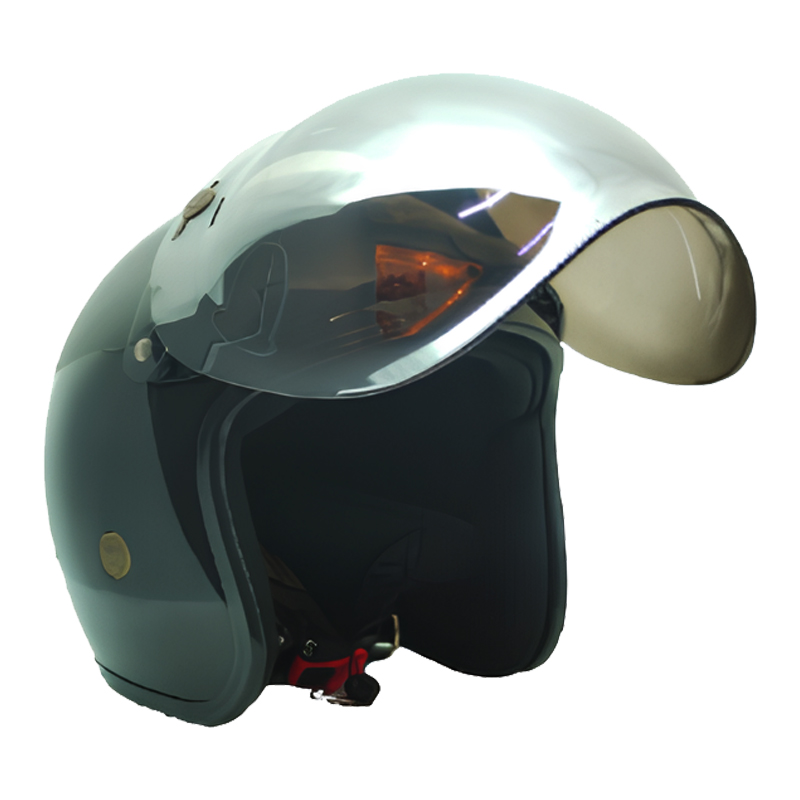 BURBUJA PARA CASCO DE MOTO – ROYAL / ESPEJO - Imagen 2