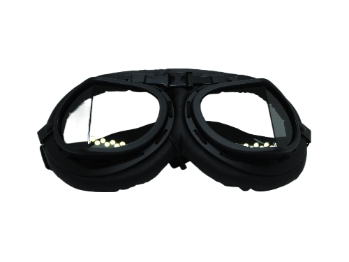 GOOGLE WARRIOR - ITACA - NEGRO - LUNA TRANSPARENTE