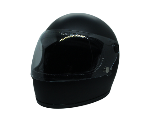 CASCO PARA MOTO – ITACA – LEMANS / NEGRO / MATE