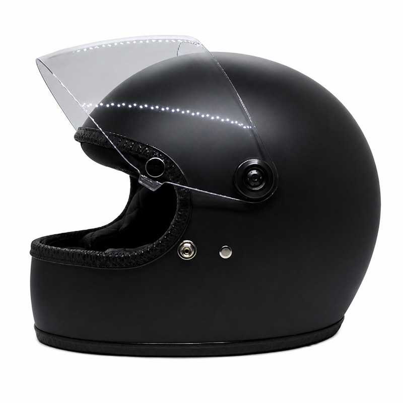 CASCO PARA MOTO – ITACA – LEMANS / NEGRO / MATE - Imagen 2