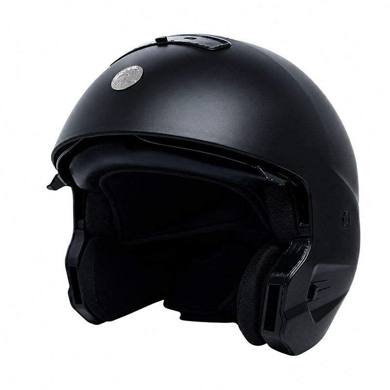 CASCO PARA MOTO – ITACA – SPA / NEGRO / MATE - Imagen 2