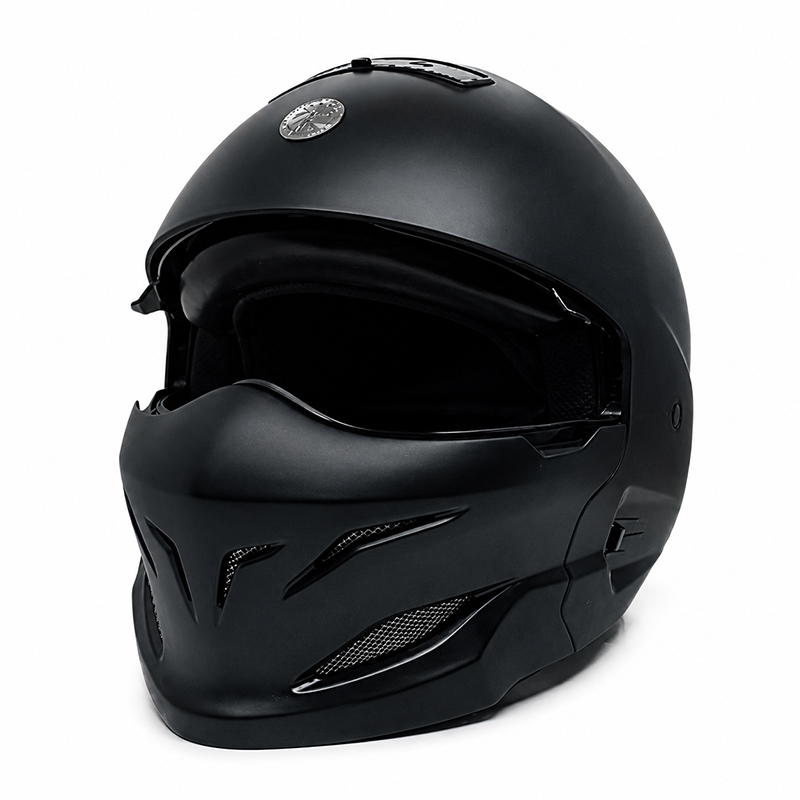 CASCO PARA MOTO – ITACA – SPA / NEGRO / MATE